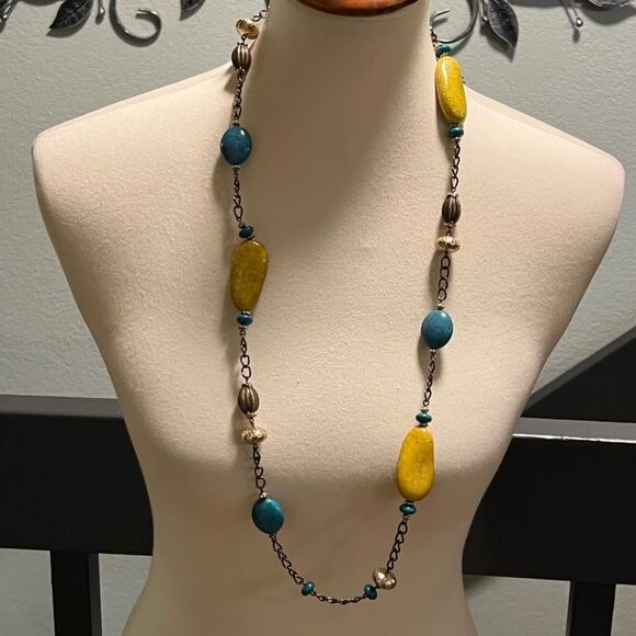 Premier Designs Multicolor Beaded Necklace #PDNK1 - Picture 8 of 8